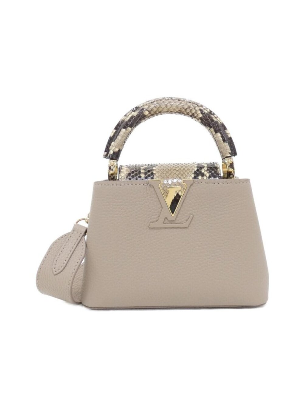 Louis Vuitton Exotic Leather Capucines Bag